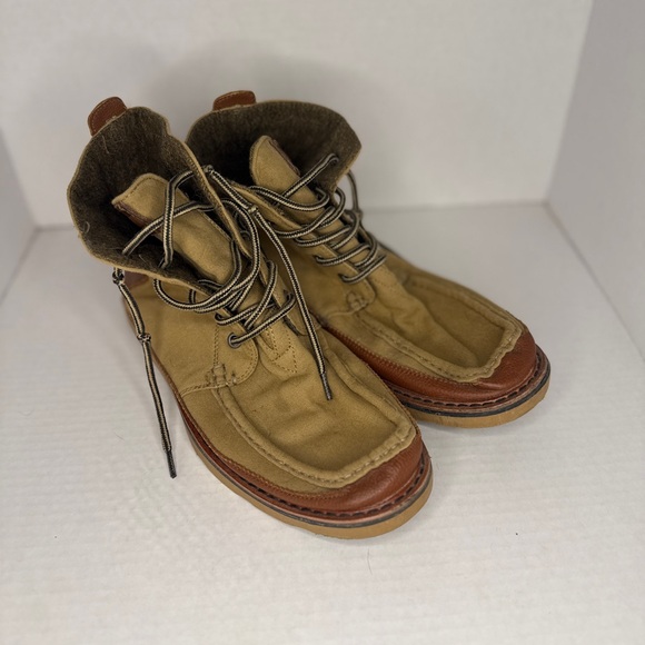 Toms Other - Tom's Searcher Lace-Up Boots Wheat Brown Men's 8